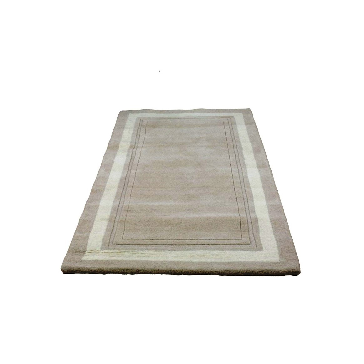 Вовняний килим бежевого кольору LEWES 200*290 (Hazelnut)